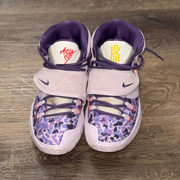 Nike Other - Nike Kyrie 6 'Asia Irving Barely Grape Suede Sz 11.5